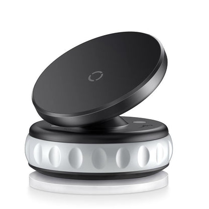 360° Vacuum Magnetic Car Phone Holder, Adjustable Suction Cup Phone Mount for Car/Gym/Mirror/Smooth Surface, Compatible with Iphone Android
